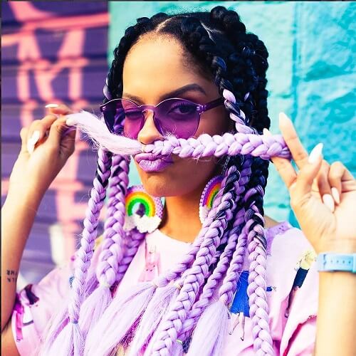 Baddie Jumbo Knotless Braids For Inspirations