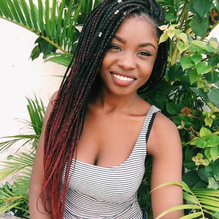 Small box braids hairstyles discount