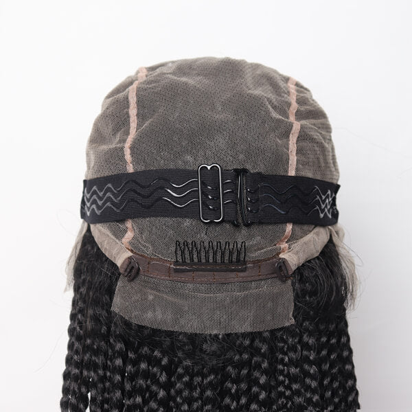 braided wig with lace on nape