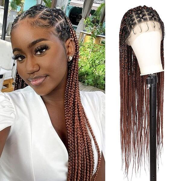 criss cross braid wig with baby hair MyBraidedWig