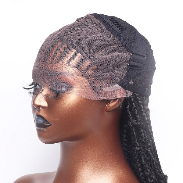 hand-tied braided lace front wig MyBraidedWig