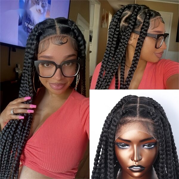 large box braid wig