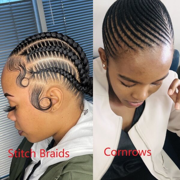 Stitch Braids vs. Cornrows: What Is The Difference?