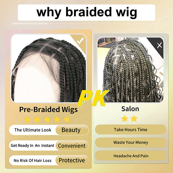 Braided Wigs vs. Salon Braids