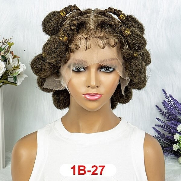 1b/27 bantu knot braided wig mybraidedwig