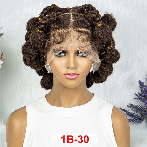 1b/30 bantu knot braided wig mybraidedwig
