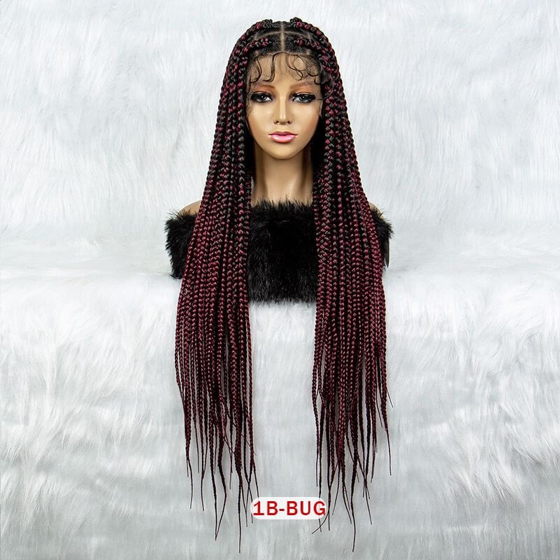 1b/bug handtied jumbo box braided wig mybraidedwig