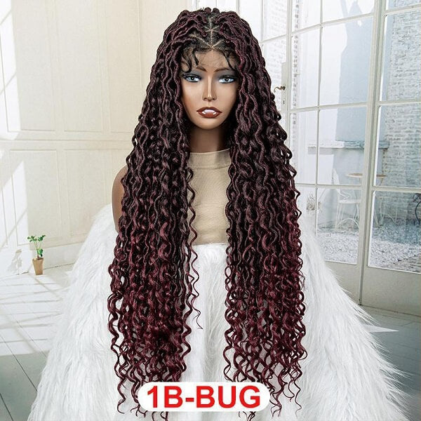 1b/bug hand-tied locs braided wig mybraidedwig