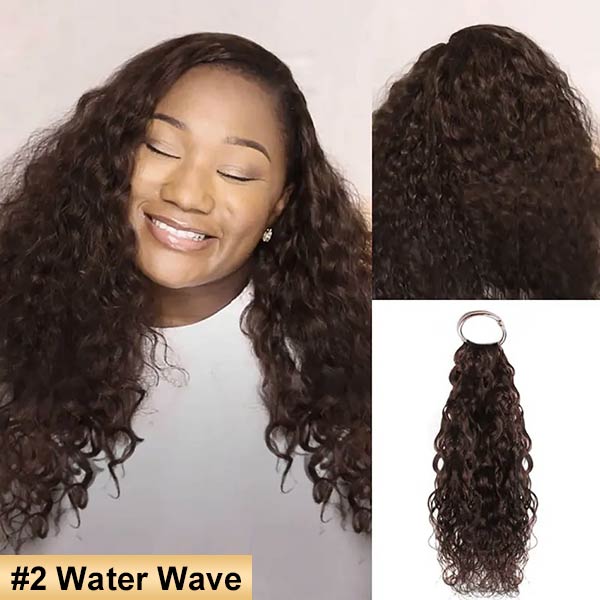 【Seamless Crochet Braids】#2 #4 #27 #30 Soft Feather Crochet Human Hair 1Pack Price (145-155G Half Head, Suggest Ordering 2Packs) MBW56