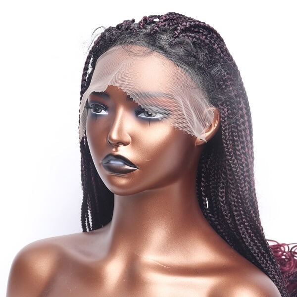 1b/99j box braided wig MyBraidedeWig