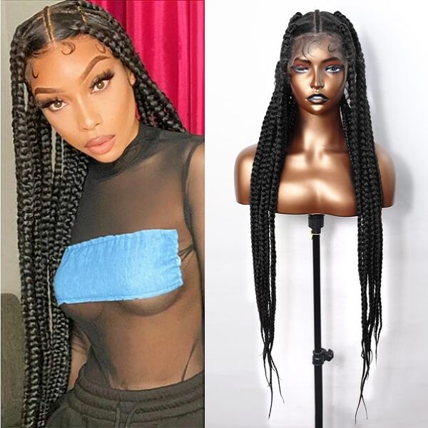 large box braided wigs