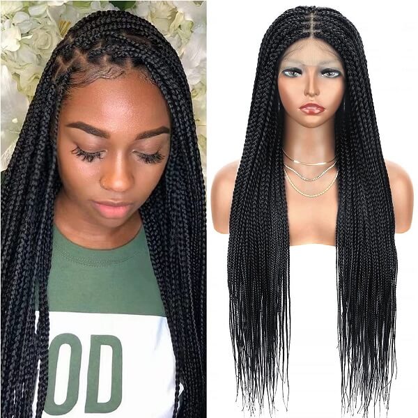 knotless box braided wig MyBraidedWig