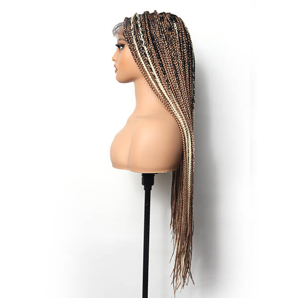 highlight braided wig