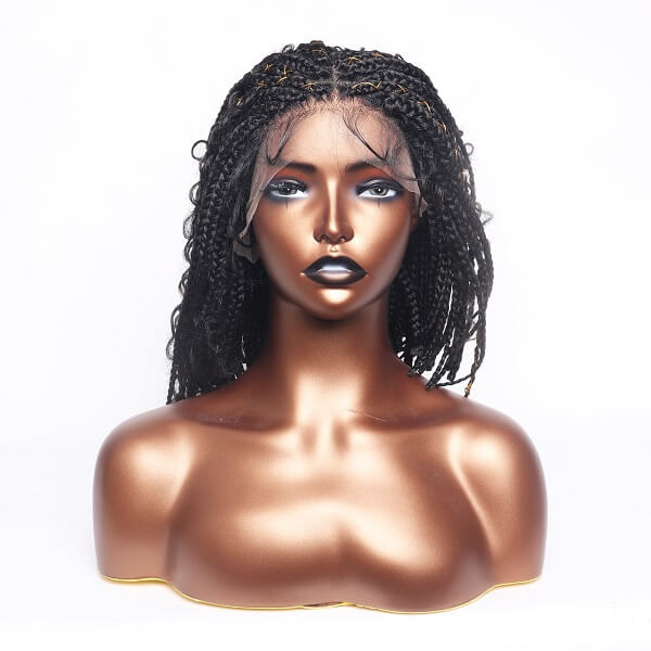 tribal box braided wig