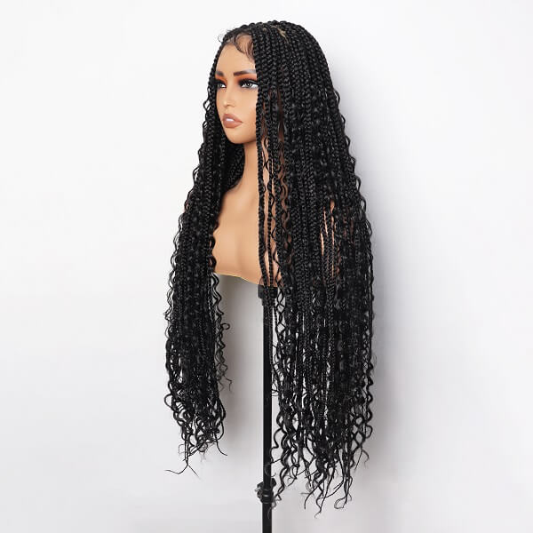 goddess box braided wig