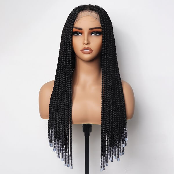 box braided wig with beads mybraidedwig