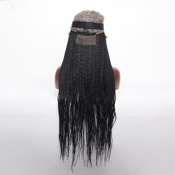 full lace braided wig with anti-slide band MyBraidedWig