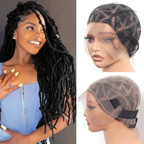 Full Lace Braided Cap for Crochet Box Braids | MyBraidedWig