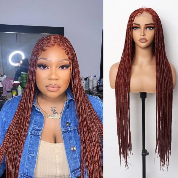 ginger box braided wig