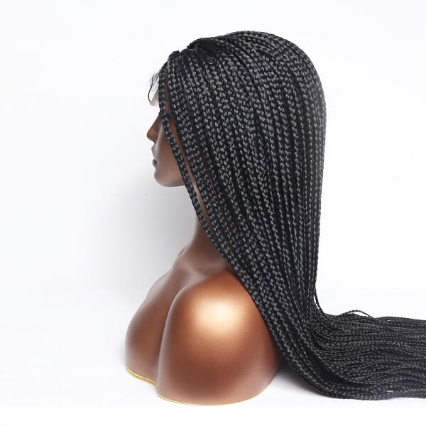 full & thick braided wig MyBraidedWig