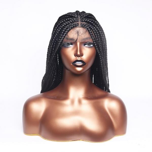 real knotless box braided wig MyBraidedWig