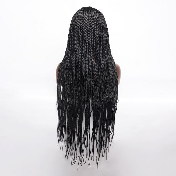 textured braided wig MyBraidedWig