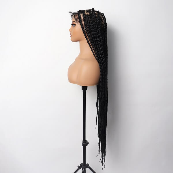 knotless box braided wig